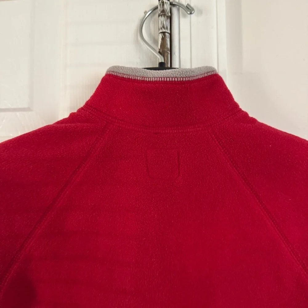 Old Navy Toddler 18-24M Red Fleece 1/4 Zip Pullover Sweater Top Soft Warm Cozy